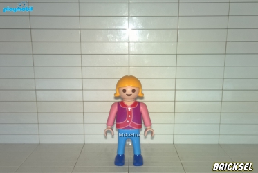 Плеймобил Девочка в фиолетовой жилетке, Playmobil