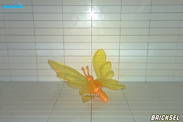 Плеймобил Бабочка из волшебного леса темно-желтая, Playmobil, очень редкая