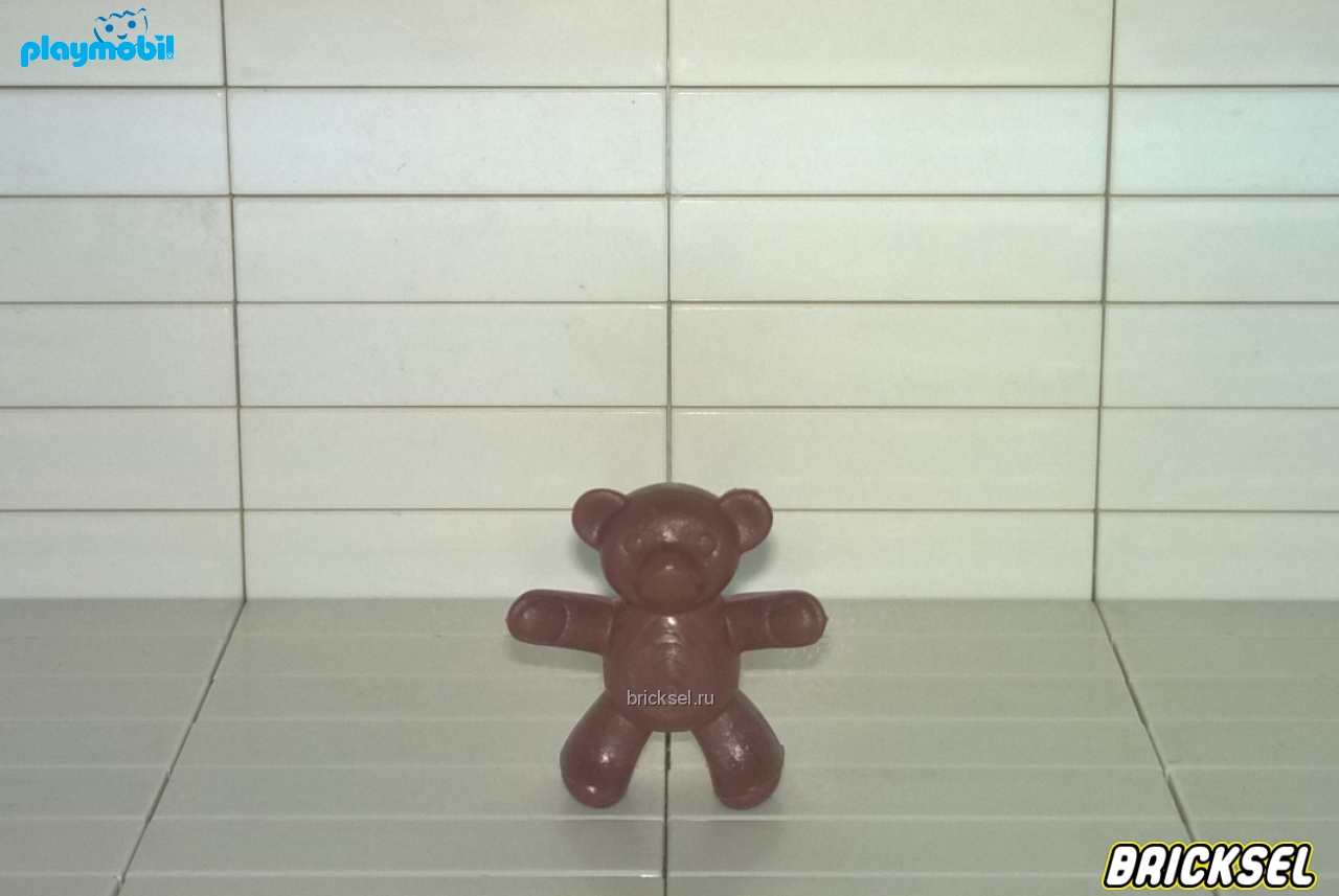 Плеймобил Мишка плюшевый темно-коричневый, Playmobil