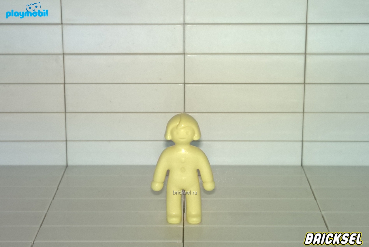 Плеймобил Кукла светло-желтая, Playmobil, редкая