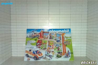Плеймобил Рекламный буклет серии детская клинника, Playmobil