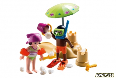 Набор Playmobil 9085pm: Дети на пляже