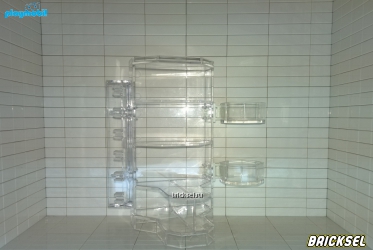 Плеймобил Торговый прилавок для сувенирной продукции прозрачный стеклянный, Playmobil, редкий