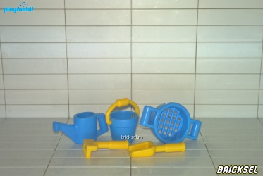 Плеймобил Набор детских инструментов голубой с желтым, Playmobil