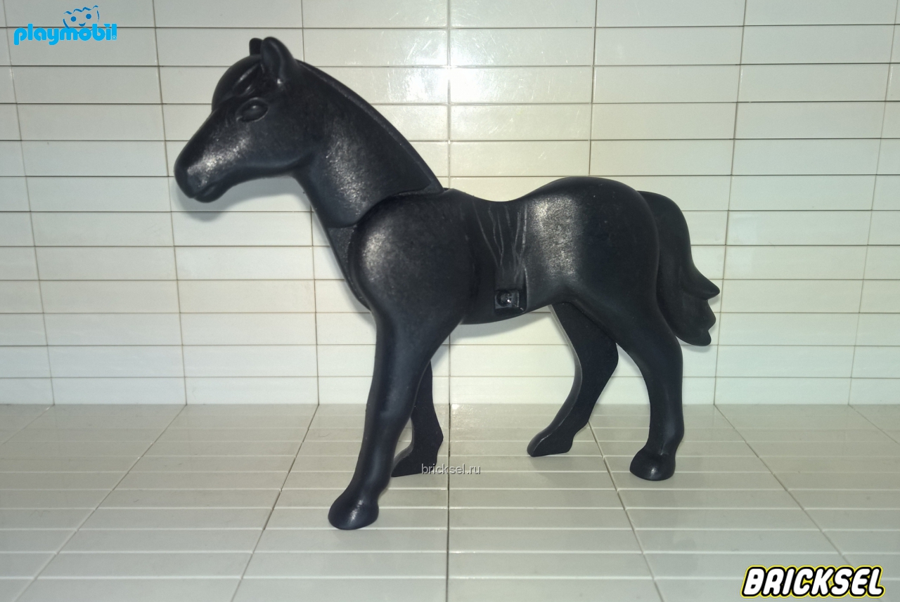 Плеймобил Лошадь черная, Playmobil