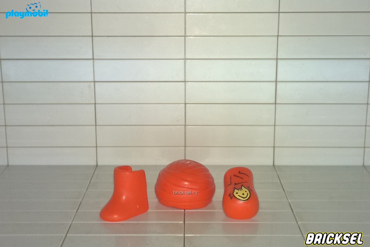Плеймобил Комплект детских гипсов оранжевый, Playmobil
