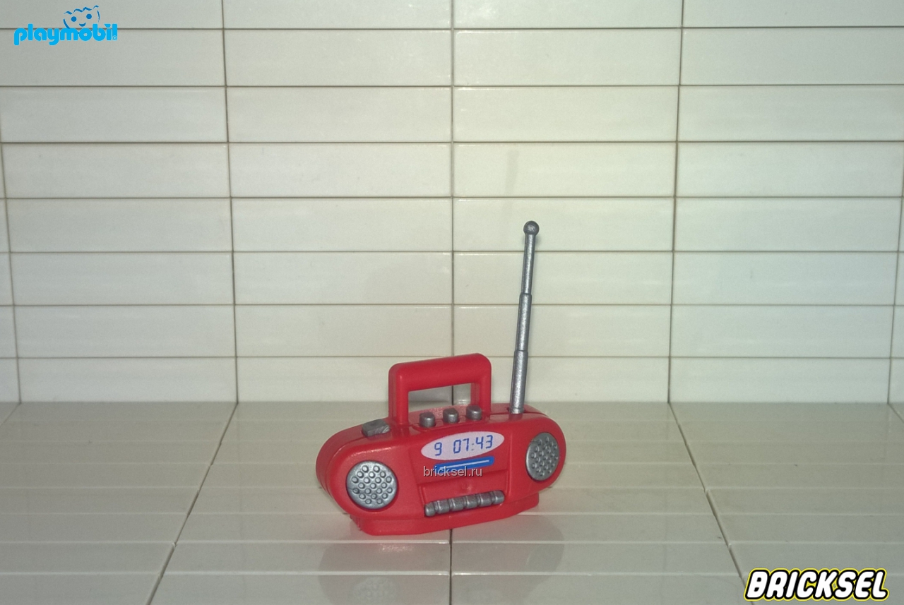 Плеймобил Магнитофон красный, Playmobil