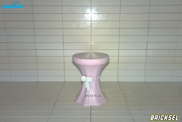 Фуршетный столик светло-розовый