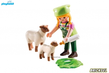 Набор Playmobil 9356pm: Фермер с овцами