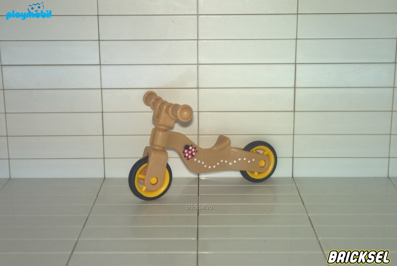Плеймобил Беговел деревянный с божьей коровкой, Playmobil