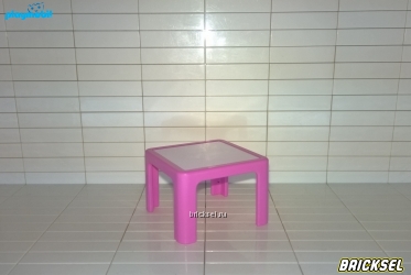 Плеймобил Детский столик розовый, Playmobil