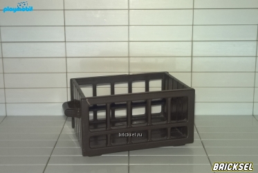 Плеймобил Ящик для животных темно-коричневый, Playmobil