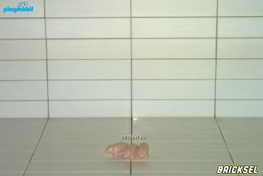 Плеймобил Микро-игрушка для фигурок детей три поросенка розовых, Playmobil