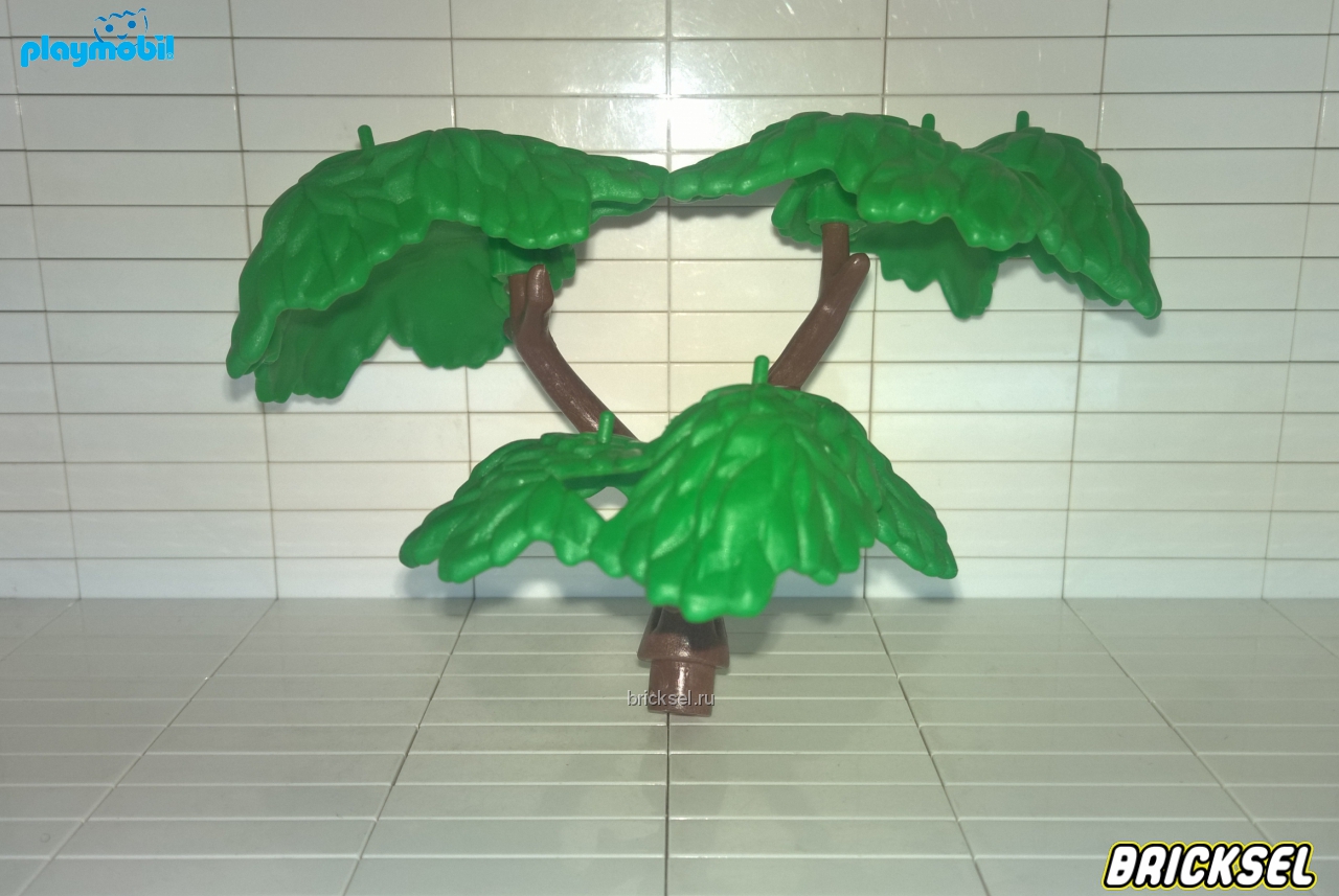 Плеймобил Верхушка дерева малая с малой зеленой листвой, Playmobil, не частая