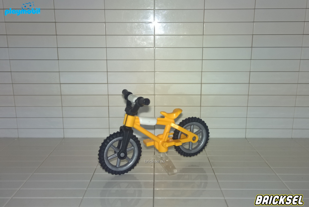 Плеймобил Велосипед детский желтый, Playmobil, редкий