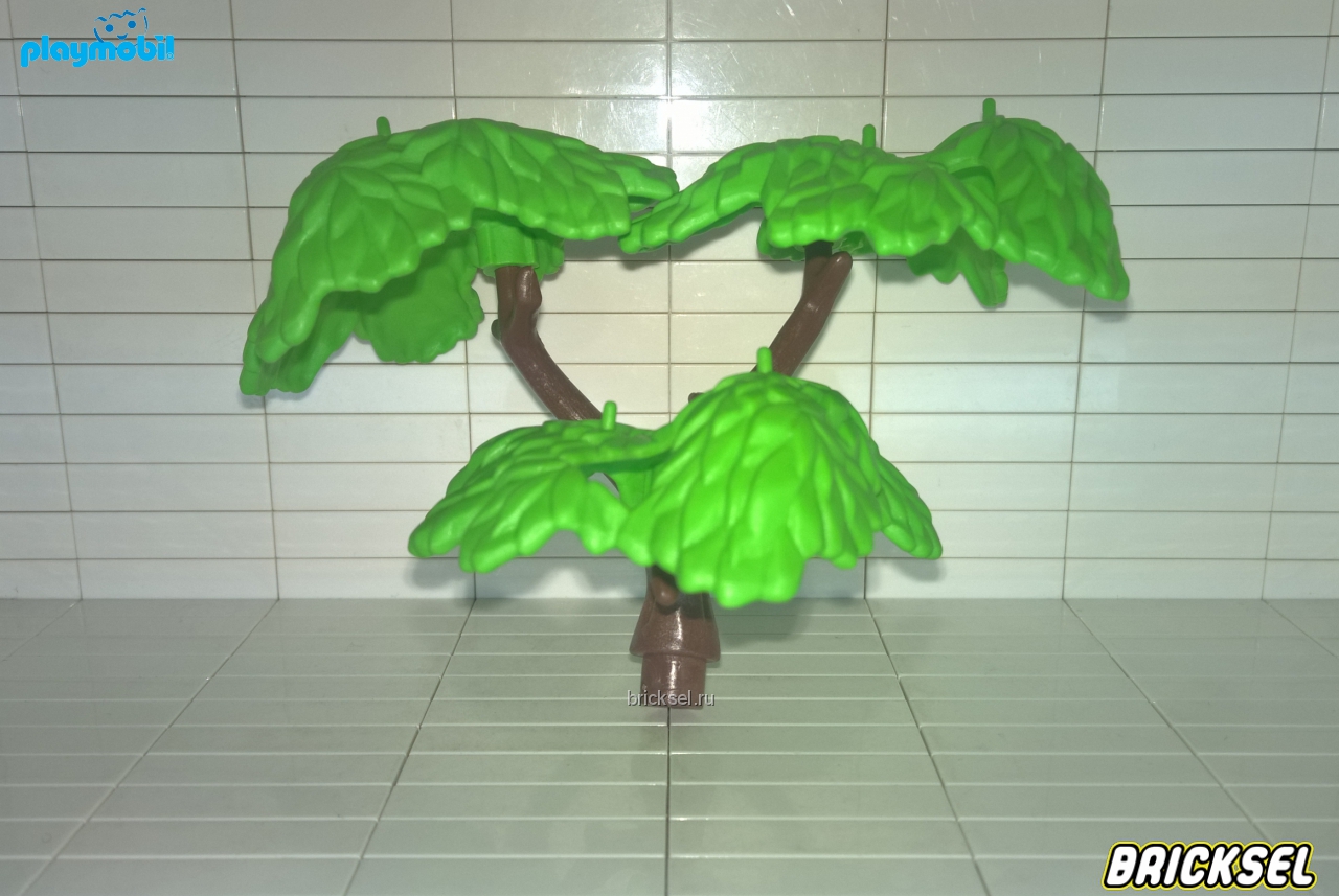 Плеймобил Верхушка дерева малая с малой листвой светло-зеленой, Playmobil