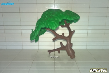 Плеймобил Верхушка дерева малая с большой листвой зеленой, Playmobil, не частый