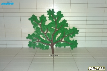 Плеймобил Ветви размашистого дерева большие темно-коричневые с зеленой листвой, Playmobil