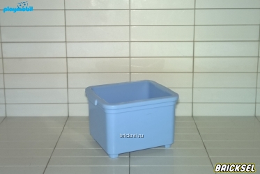 Ящик универсальный корзина большой голубой