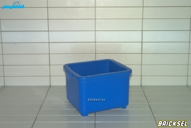 Ящик универсальный корзина большой синий