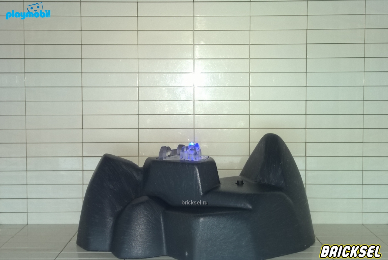 Плеймобил Скала средняя с подсветкой черная, Playmobil