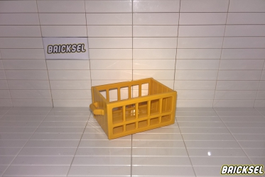Плеймобил Ящик-переноска для животных темно-желтая, Playmobil, частый