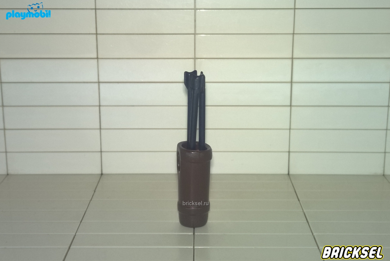 Плеймобил Колчан со стрелами темно-коричневый, Playmobil