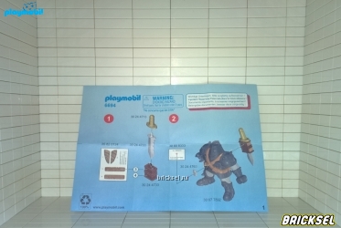 Плеймобил Инструкция к набору Playmobil 6694pm: Черный Колосс, Playmobil