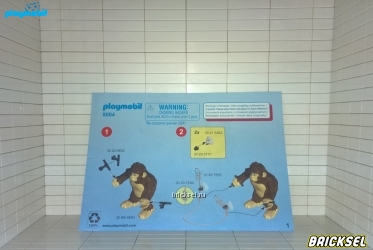 Инструкция к набору Playmobil 9004pm: Гигантский обезьяний гонг