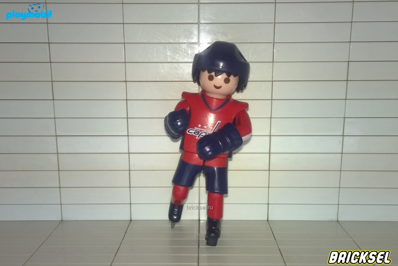 Плеймобил Хоккеист игрок Washington Capitals, Playmobil