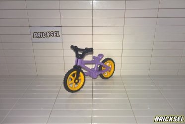 Плеймобил Велосипед детский сиреневый, Playmobil, очень редкий