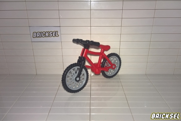 Плеймобил Велосипед спортивный красный, Playmobil, редкий