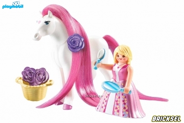 Набор Playmobil 6166pm: Принцесса Розали с лошадкой