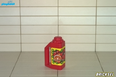 Плеймобил Канистра с томатным соком красная, Playmobil