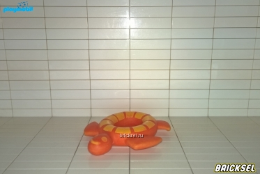 Плеймобил Спасательный круг черепаха оранжевая, Playmobil