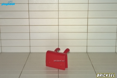 Плеймобил Портфель с лямками красный, Playmobil