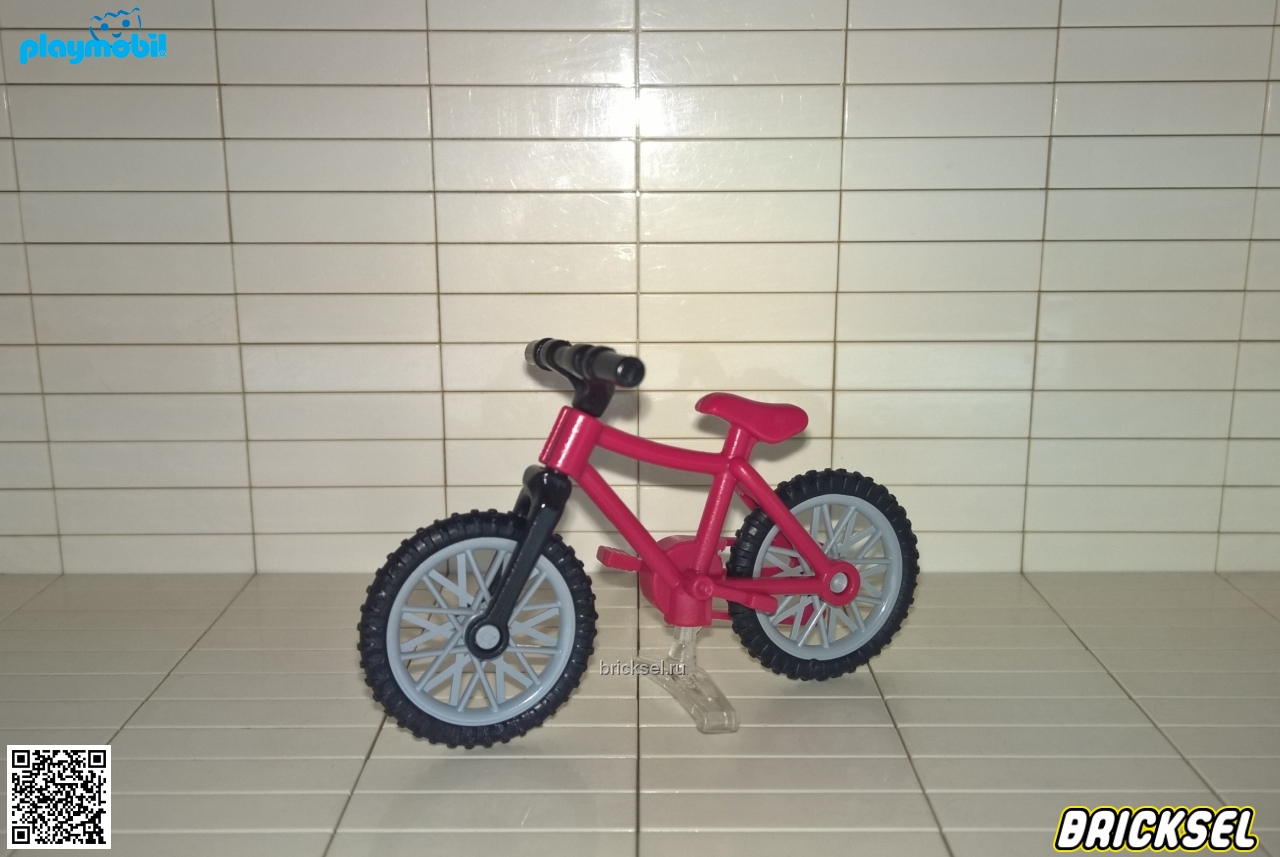 Плеймобил Велосипед спортивный малиновый, Playmobil