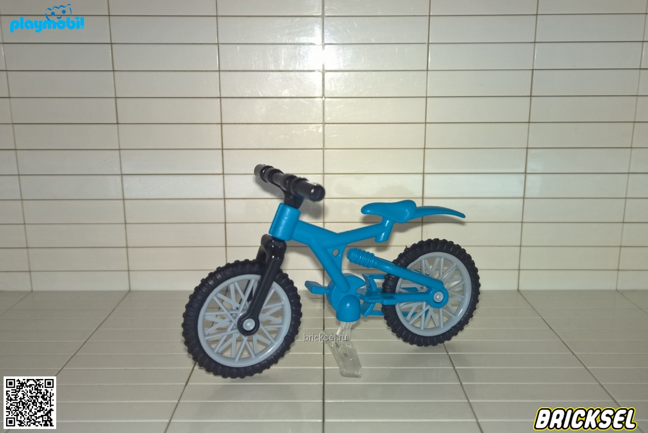 Плеймобил Горный велосипед голубой, Playmobil