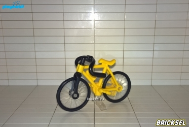 Гоночный велосипед желтый
