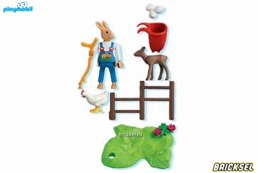 Набор Playmobil 4457: Кролик с рюкзаком