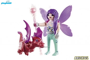 Набор Playmobil 70299pm: Фея с маленьким драконом