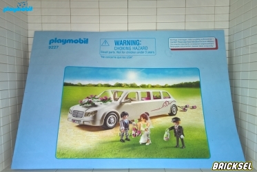 Инструкция к набору Playmobil 9227pm: Свадебный лимузин