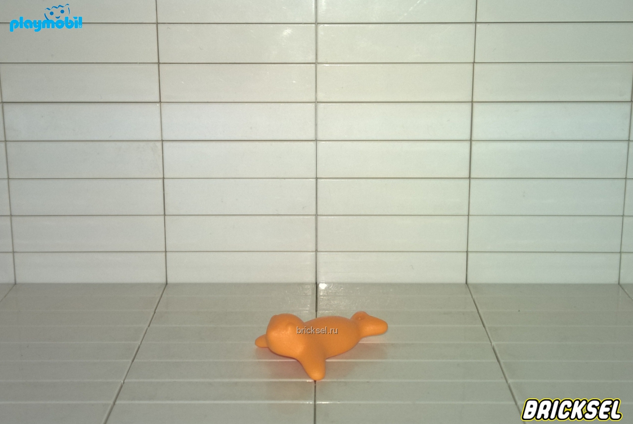 Плеймобил Игрушка Тюлень светло-оранжевый, Playmobil, редкая