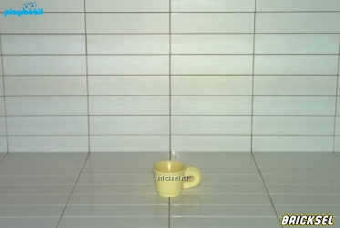 Кружка чайная светло-желтая