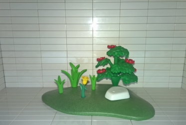 Плеймобил Пример собранной композиции из набора, Playmobil, редкий