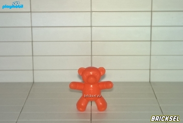 Плеймобил Мишка оранжевый, Playmobil, редкий